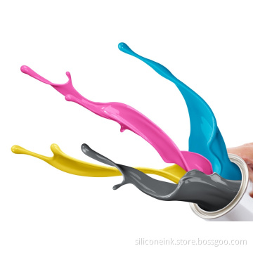 highly glossy great flexibility abrasion resistance silicone inks silicone screen printing ink